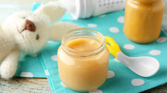 application baby food