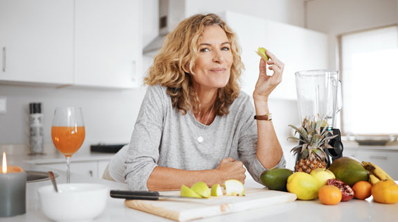 healthy living postmenopausal women